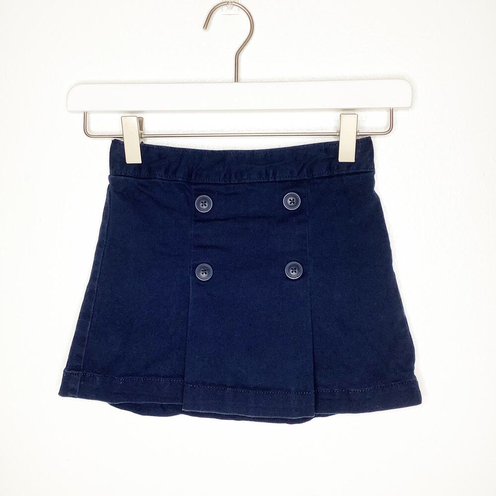 Old Navy Navy Uniform Skort Girls Size Small 6-7